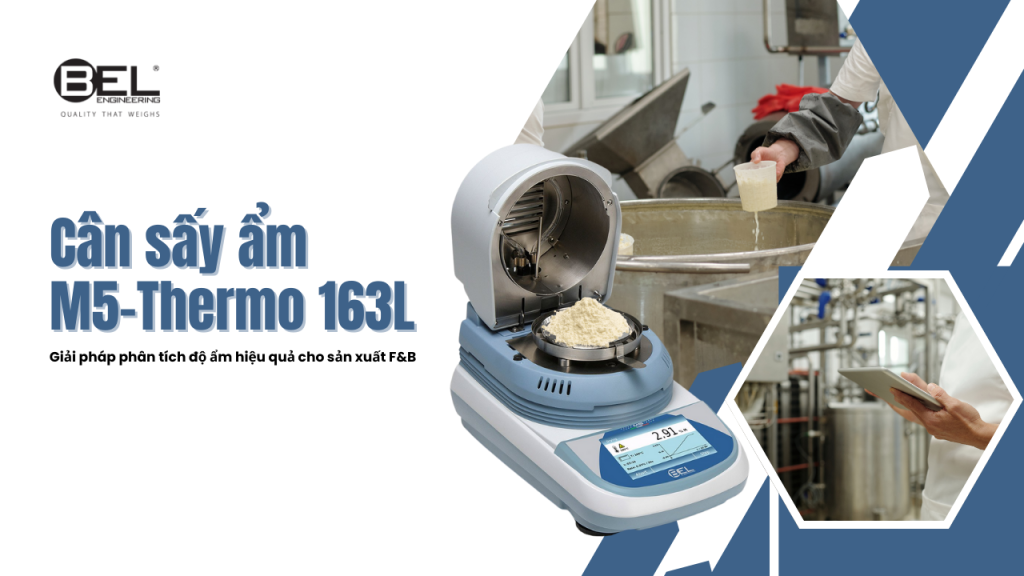 Cân sấy ẩm M5-Thermo 163L